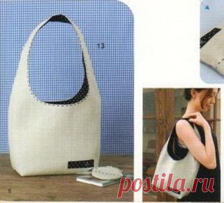 Сумочка. Выкройка.
#сумки@handmade_blog