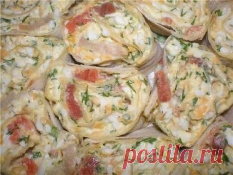 Закуски з лаваша