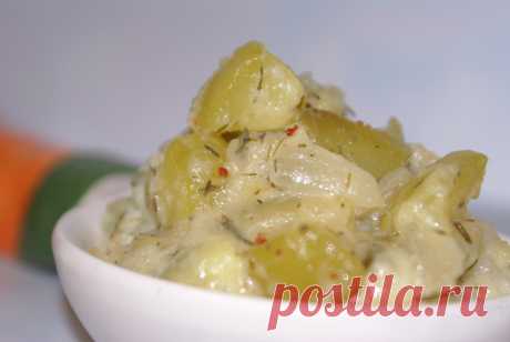 Яблочно -кабачковая закуска