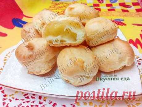 Заварное тесто для эклеров и профитролей-рецепт с фото - Вкусная еда