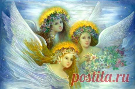 Оберег трех ангелов: сильная молитва на все случаи жизни | allWomens.ru | Яндекс Дзен