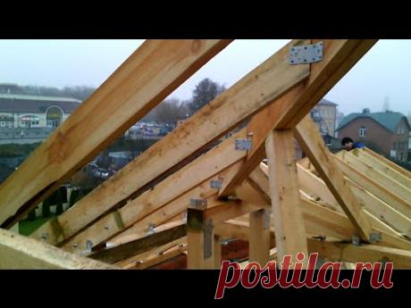 СТРОПИЛЬНАЯ СИСТЕМА. ВИДЫ, ОСОБЕННОСТИ