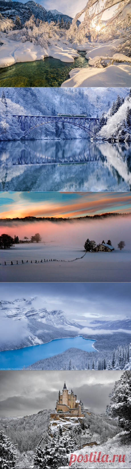 20 мест, где зима сказочно прекрасна
