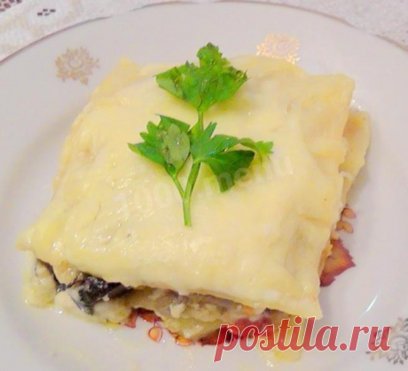 Овощная вегетарианская лазанья с кабачками рецепт с фото пошагово - 1000.menu