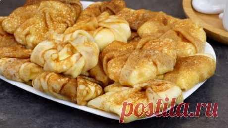 ► Так блины готовит только моя новая знакомая. Это намного😋чем Вы можете себе представить... | Готовим с Калниной Натальей | Дзен