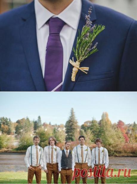 Свадебная бутоньерка жениха | La amo