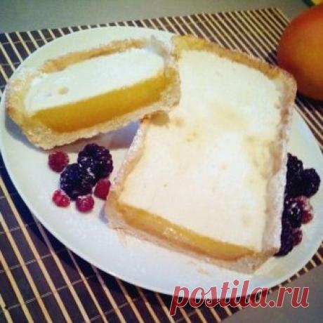 Пирог с лимонным кремом рецепт – русская кухня: выпечка и десерты. «Еда»