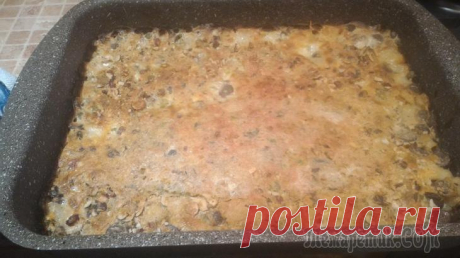 Французский Гратен из остатков с соусом "Марне"