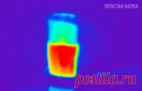 Инфракрасное изображение. Чайник под тепловизором. | Не свисти