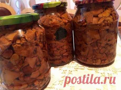 МАРИНОВАННЫЕ ЛИСИЧКИ НА ЗИМУ. БОМБИЧЕСКИЙ РЕЦЕПТ🔥🔥🔥