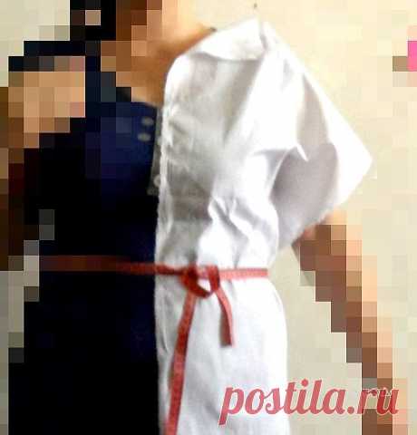 блоКОМОДо : Раствор нагрудной вытачки - муляжный метод