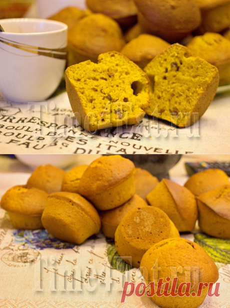 Пряные тыквенные маффины | Пора перекусить!