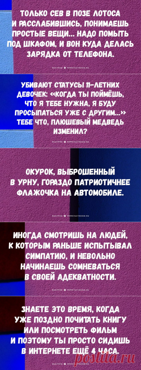 Жизненная правда в юмористических картинках » Женский Мир