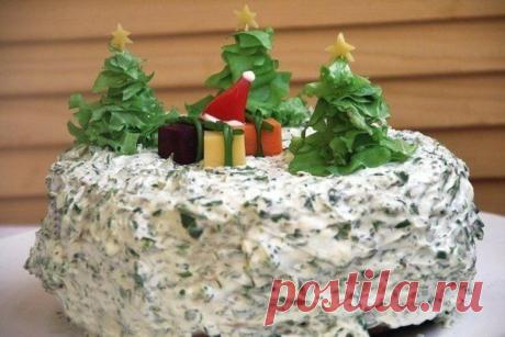 Закусочный торт "Чумовой".