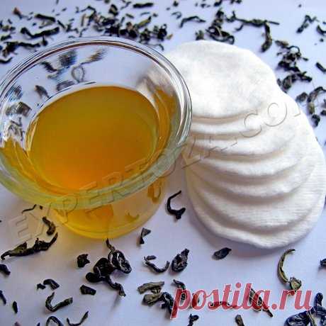 Как сделать тоник из зеленого чая для очищения кожи | Expertoza