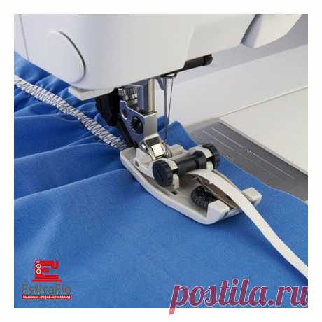 SAPATILHA PREGAR ELASTICO P/ SIST IDT P/DOM PFAFF, EsticaFio - Tudo p/ Costura, Bordado e Patchwork | Pfaff , Janome , Singer , Elna, Olfa, Toke e Crie , Agulha, Sapatilha / Calcador e Tecido.