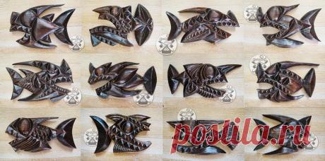 12 месяцев из царства Посейдона. Материал сосна, броширование, лак - подготовка для покрытия поталью, покрыть поталью к сроку не успел, поэтому публикую на данном этапе работы. Размер каждой: длина 400мм, толщина 50мм. #РезьбаФБ_Конкурс_НовыйГод