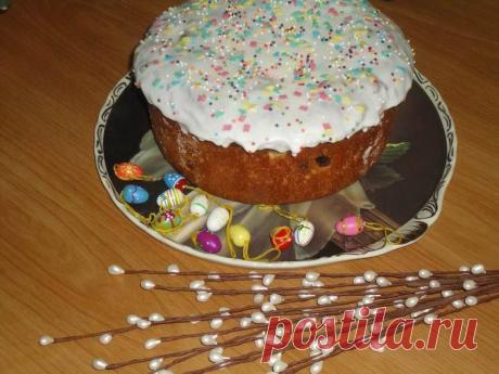 Как приготовить пасхальный кулич - рецепт, ингридиенты и фотографии