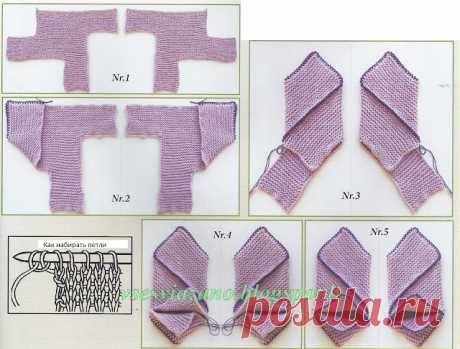 ВСЕ СВЯЗАНО. ROSOMAHA.: Тапочки спицами- очень легко!