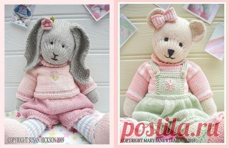 вязаные зайчики - Buscar con Google