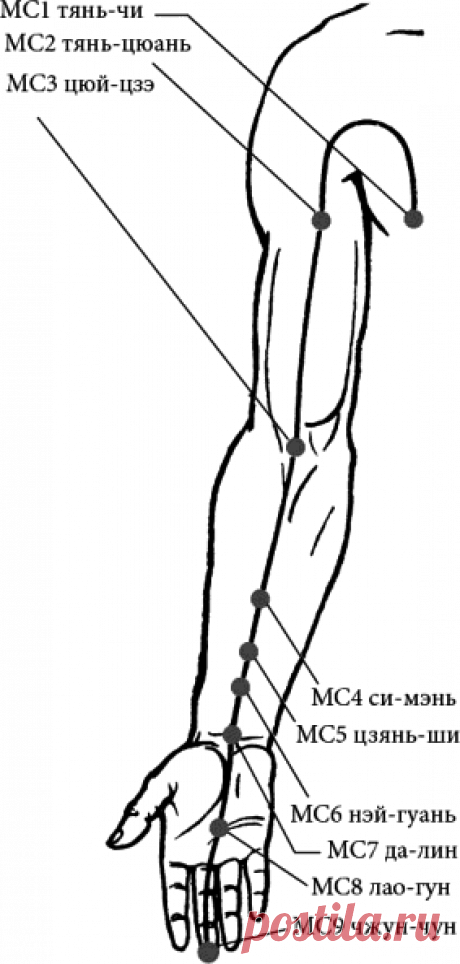 Меридиан перикарда (МС). 2 в 1. Массаж. Полное руководство + Целительные точки тела. Полный справочник