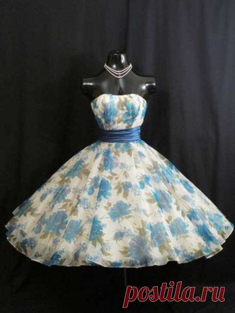 Пышные платья в винтажном стиле 50-х годов. / Путь моды