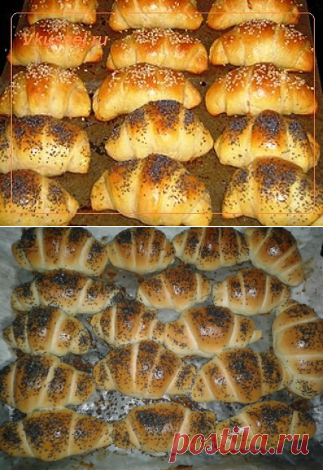 Рогалики на кефире