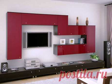 Современные мебельные стенки, которые не сравнить с «совковым» скучным однообразием