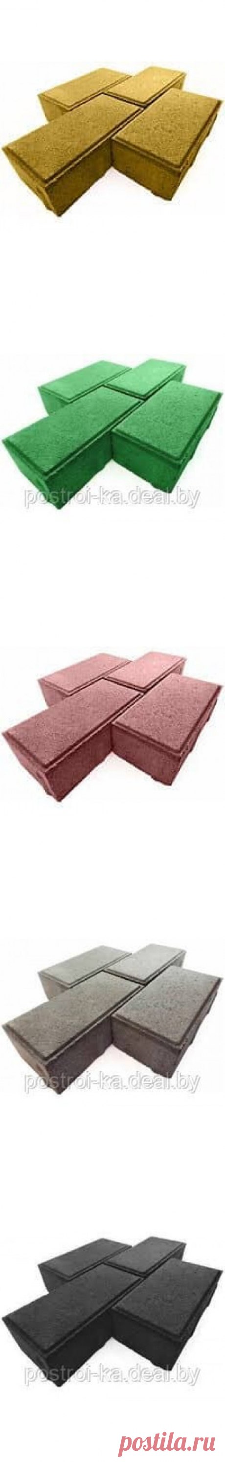 Плитка тротуарная Прямоугольник | Купить плитку тротуарную Прямоугольник в Минске