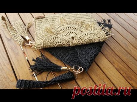 KAĞIT İPTEN CLUCH ÇANTA YAPIMI