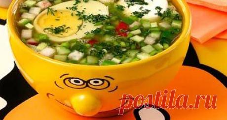 Окрошка "Лето". - Рецепт