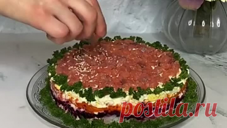 Шуба с семгой - это просто что то!