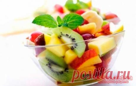 Вкусный фруктовый салат, рецепт | быстро, красиво, вкусно