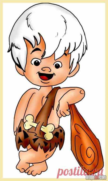 How To Draw Bam Bam, Step by Step, Cartoon Network Characters, Cartoons, Draw Cartoon Characters, FREE Online Drawing Tutorial, Added by Dawn, April 1, 2008, 1:19:21 pm