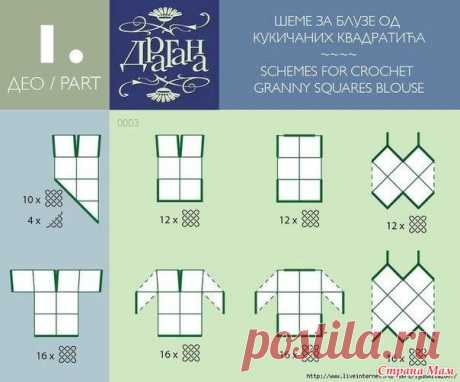. Для любителей одежды из мотивов. - Все в ажуре... (вязание крючком) - Страна Мам