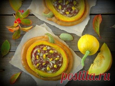 Пирог-тыква с мясным фаршем / Райская пища