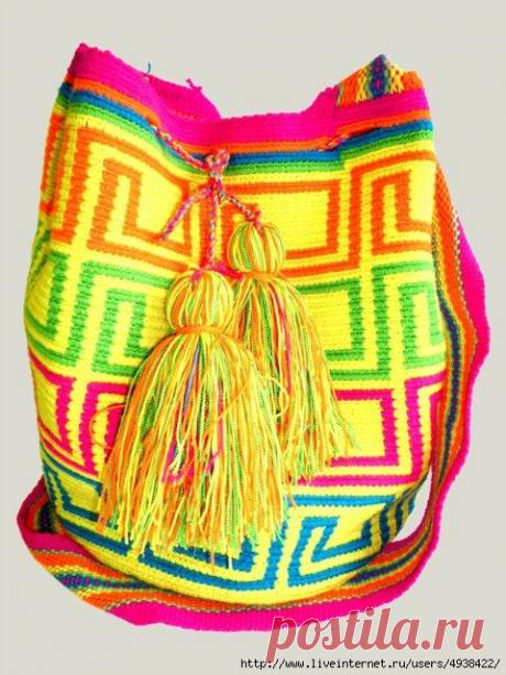Яркие колумбийские сумки — Рукоделие