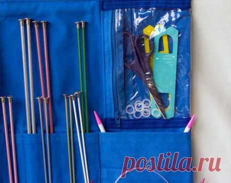 чехлы для спиц и крючков