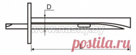 Потолочный гвоздевой дюбель | Купить анкерные болты оптом, цена