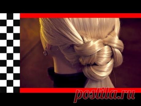 Объёмный узел для хвоста - Hairstyles by REM