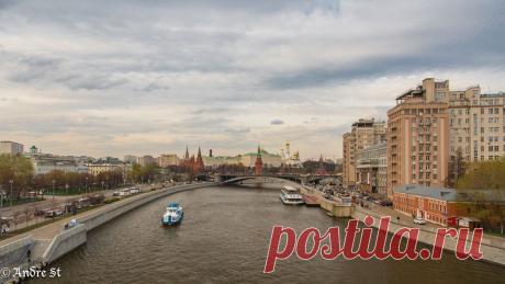Москва возле храма Христа спасителя / Андре Станишевский | Фотопутешествия