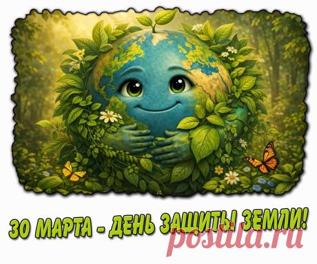 С днем защиты Земли от души поздравляю,
И сегодня стихи вам свои посвящаю,
Пусть планета прекрасная впредь процветает,
И пускай каждый житель ее защищает! Открытки на День защиты Земли!