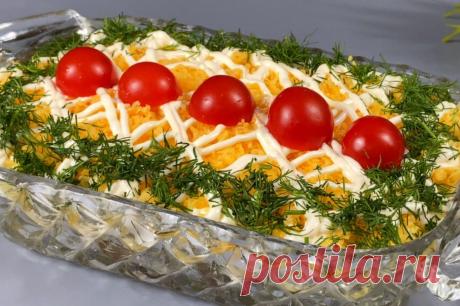 🥗 Аппетитный салат «Любовник на пороге» Эффектный, сытный и всегда съедается первым! Этот салат с интригующим названием «Любовник на пороге» уже давно завоевал популярность благодаря своему насыщенному вкусу и эффектному виду. Сочетание курицы, грибов,...