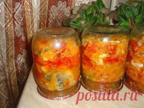 Закуска на зиму с рыбкой.