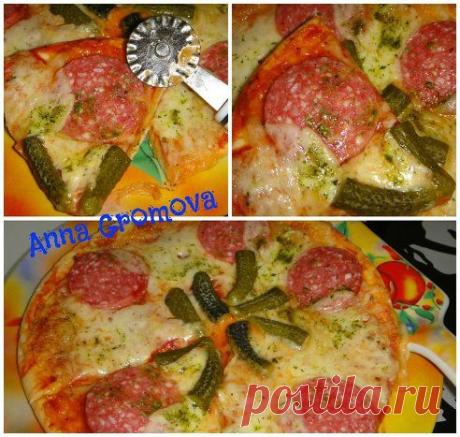 Анна Громова добавила фотографию в альбом ПИЦЦА ПО ДОМАШНЕМУ. Рецепт обязательно!