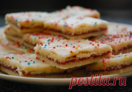 Пирожное Hindbаеrsnitter (датская кухня) - вариант рецепта