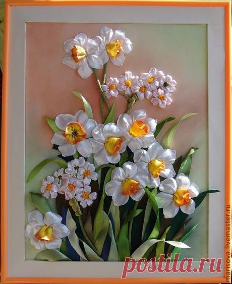 Великолепные картины лентами от Татьяны Марисовой из Киева