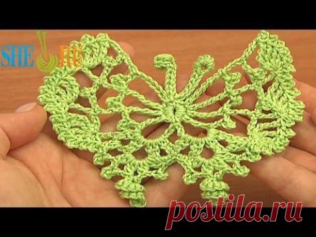 Crochet Butterfly Free Pattern Tutorial 17 How to Crochet Butterflies