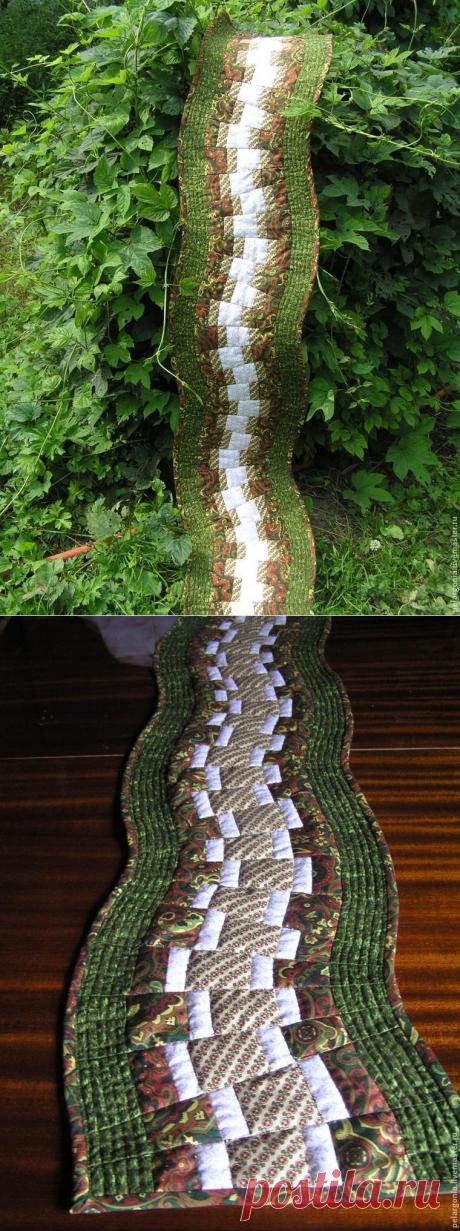 Шьем лоскутную дорожку "Садовая тропинка" - Ярмарка Мастеров - ручная работа, handmade