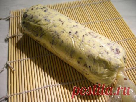 Рецепт - Грибное масло